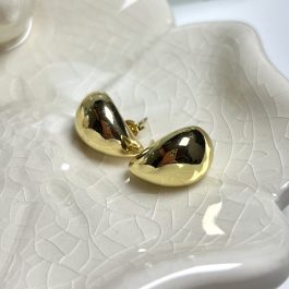 AROS GOTA ENCHAPADO EN ORO