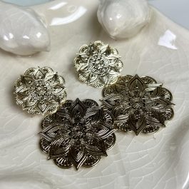 AROS MANDALA ENCHAPADO EN ORO