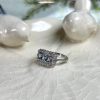 ANILLO VINTAGE PLATA RODINADA - Imagen 2