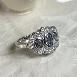 ANILLO MARQUESA PLATA RODINADA