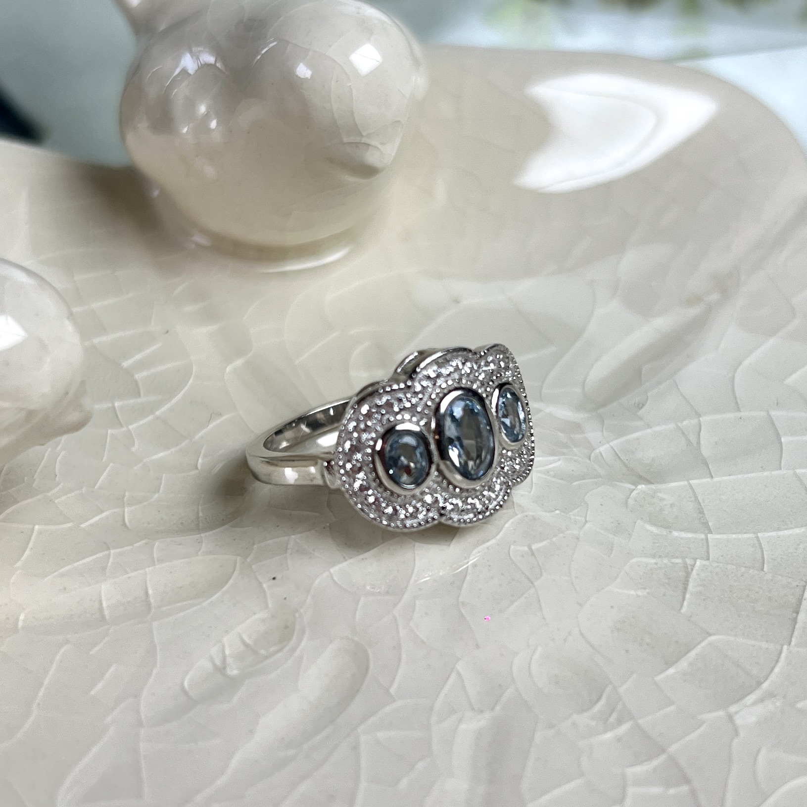 ANILLO MARQUESA PLATA RODINADA