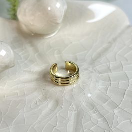 EAR CUFF ENCHAPADO EN ORO