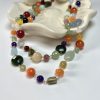 COLLAR MIX PIEDRAS NATURALES ENCHAPADO EN ORO - Imagen 2