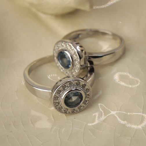 ANILLO VINTAGE PLATA RODINADA - Imagen 3