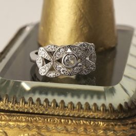 ANILLO MARQUESA PLATA RODINADA