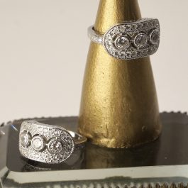 ANILLO MARQUESA PLATA RODINADA